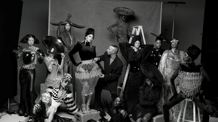 Beyoncé and Olivier Rousteing 'Celebrate the Human Form' With 'Renaissance Couture' Debut