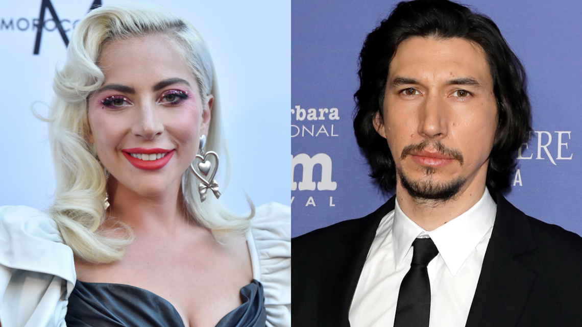 Lady Gaga and Adam Driver Look Regal in 