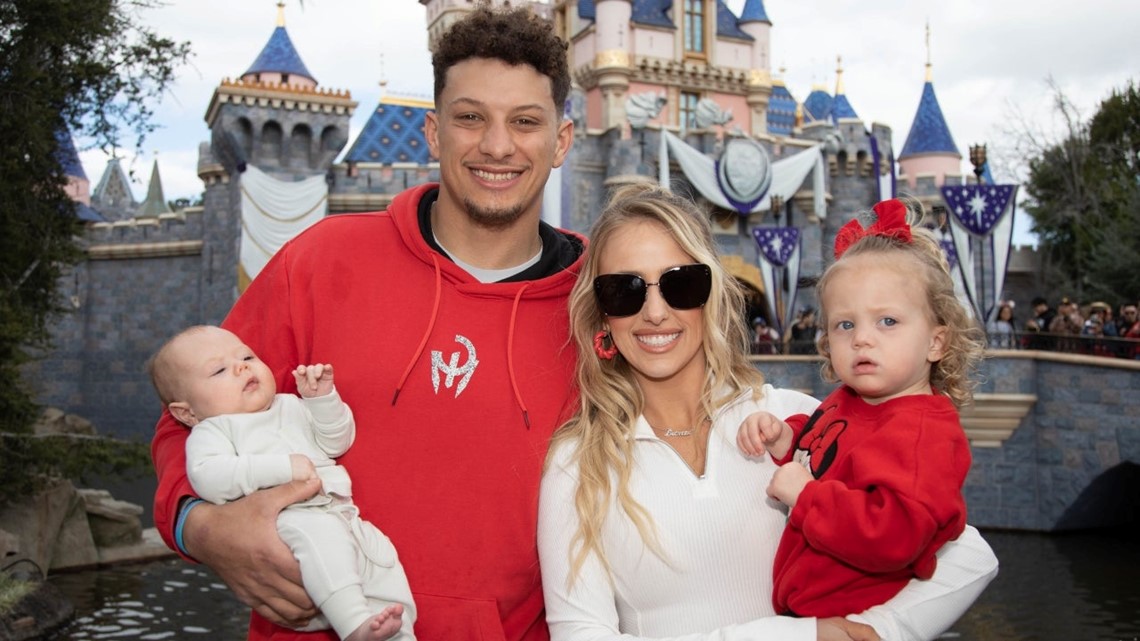 Brittany Mahomes shares photo of daughter Sterling holding baby