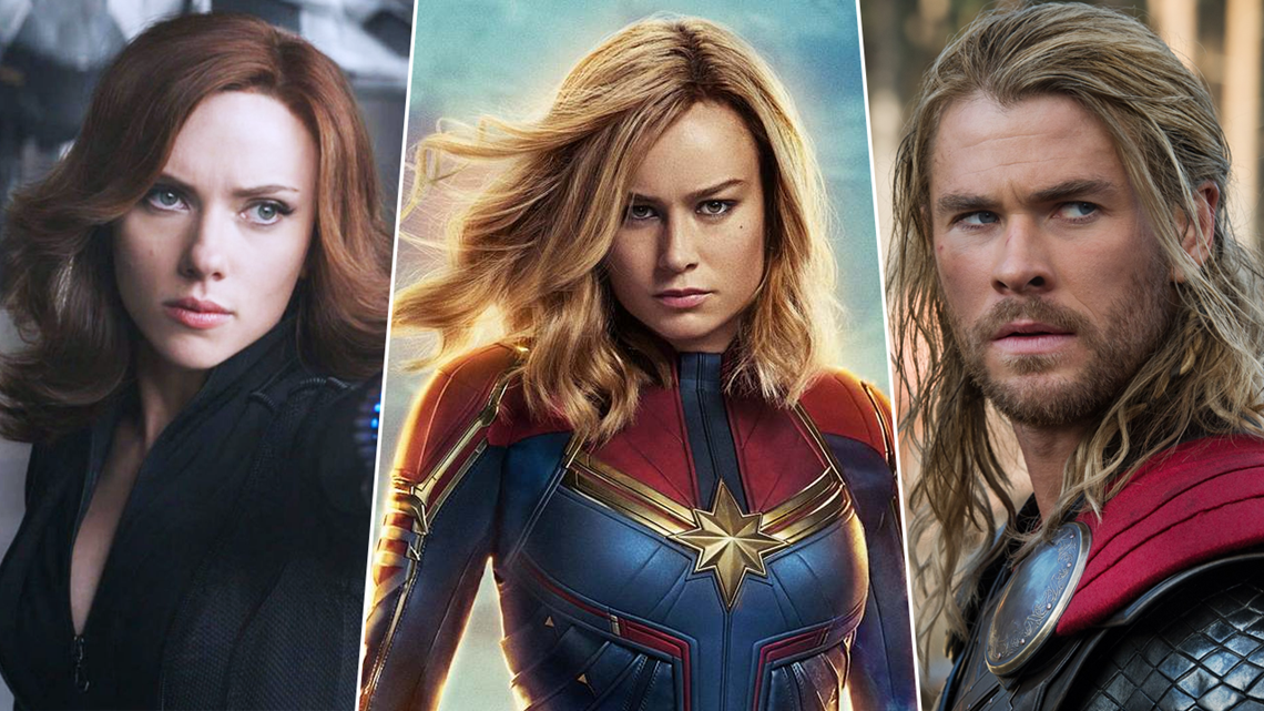 'Black Widow,' 'Thor: Love and Thunder' and More Marvel Movies Get New ...