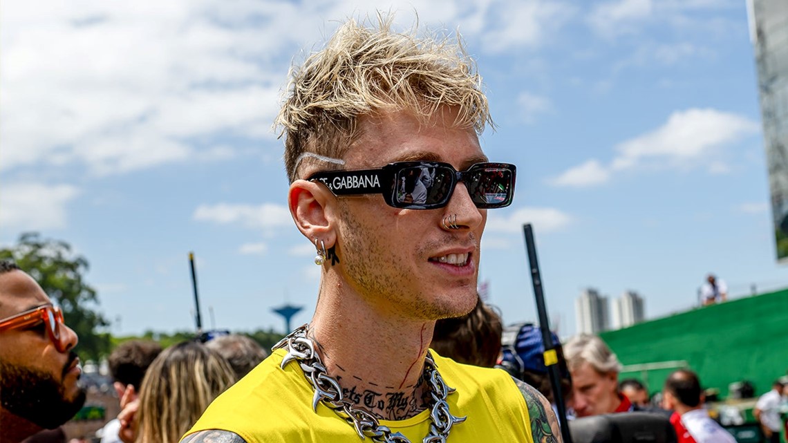 Machine Gun Kelly Responds to Criticism of F1 Grand Prix Interview