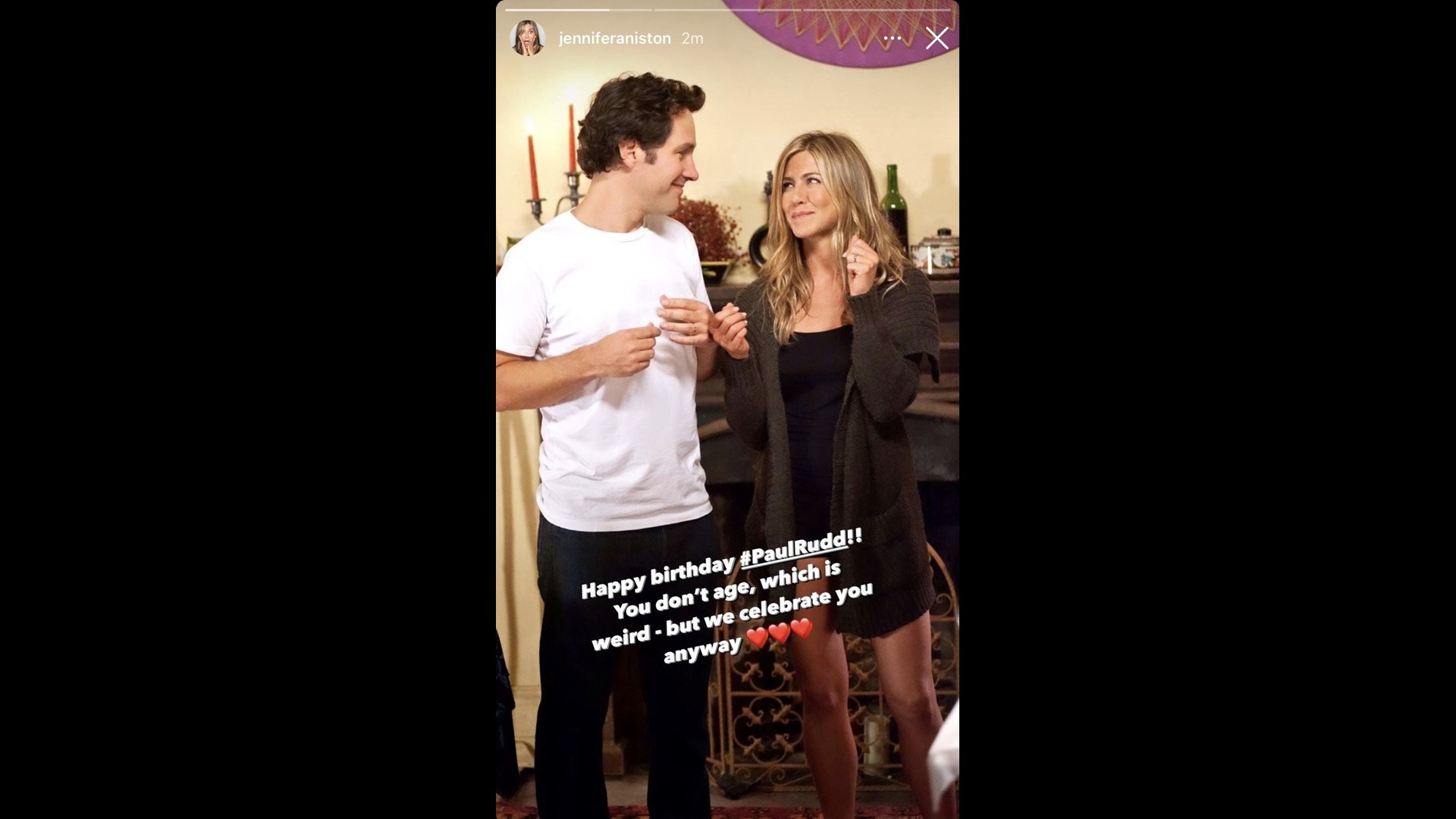 Jennifer Aniston Celebrates Ageless Paul Rudd in Sweet 52nd Birthday