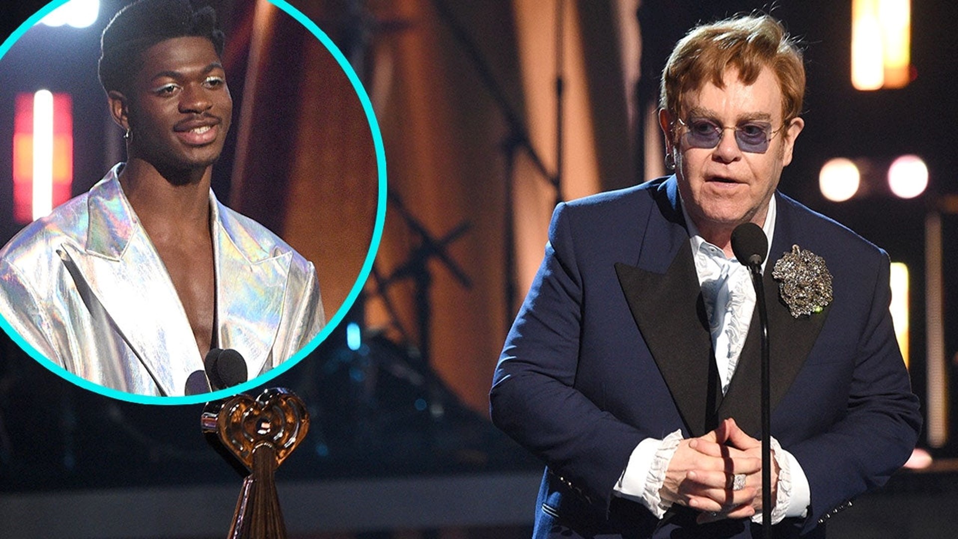 Elton John Calls Lil Nas X a 'Hero of Mine' After 2021 iHeartRadio(01)