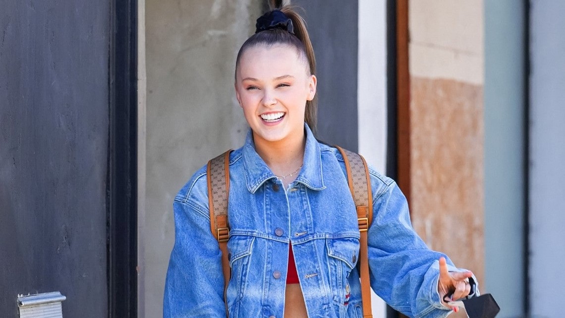 Jojo siwa 2024 blue jean vest