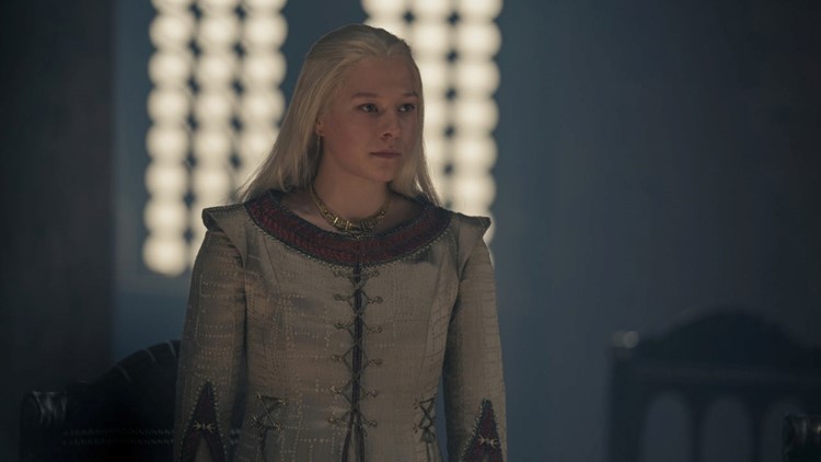 Which Targaryen kid loses his eye in House of the Dragon Episode 7?