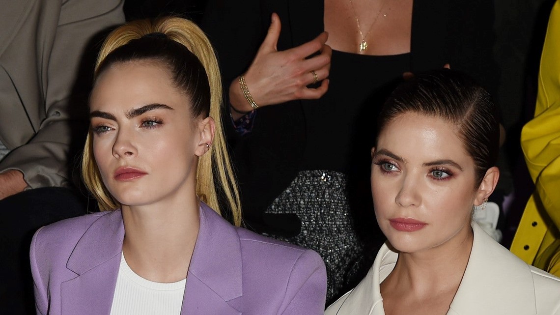 Cara Delevingne and Ashley Benson Reenact Kourtney Kardashian and Scott