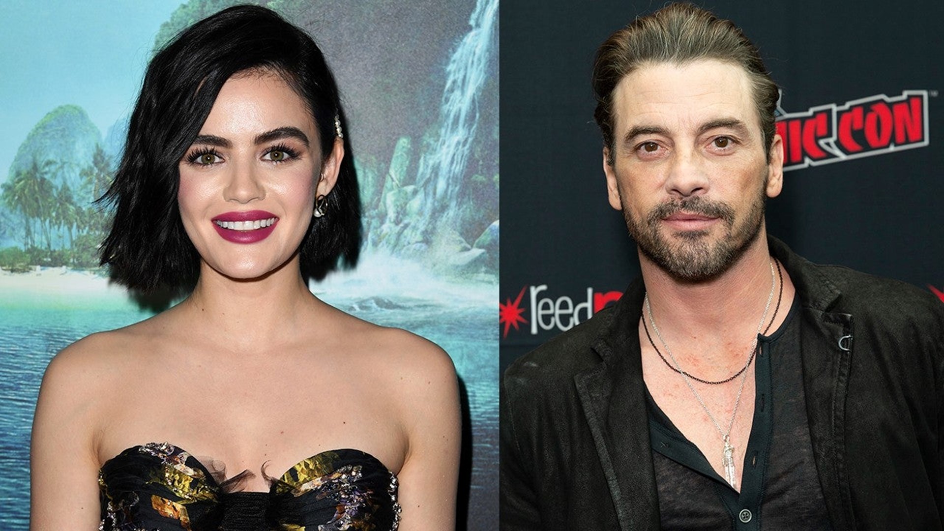 Lucy Hale and Skeet Ulrich Spotted Kissing During Lunch Date | cbs8.com