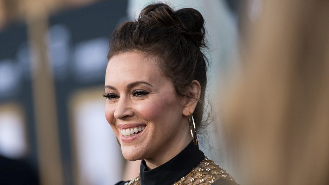 Alyssa Milano is 50! Who's The Boss? star is fresh faced as she