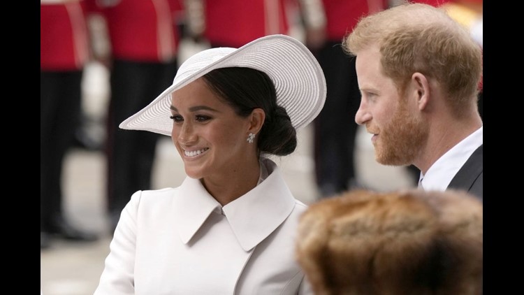 Meghan Markle And Kate Middleton Stylishly Step Out At Platinum Jubilee Thanksgiving Service 7726