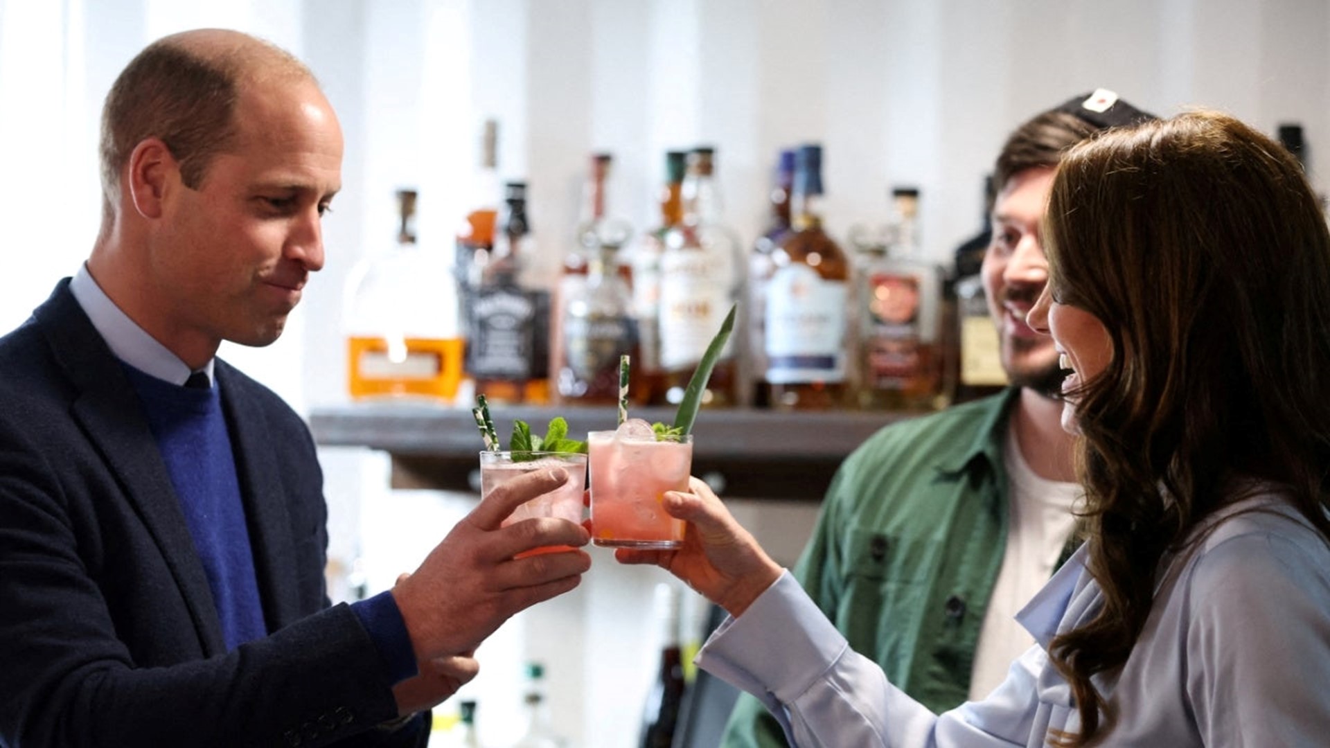 Kate Middleton and Prince William Have Cocktail-Making Competition, Sip ...