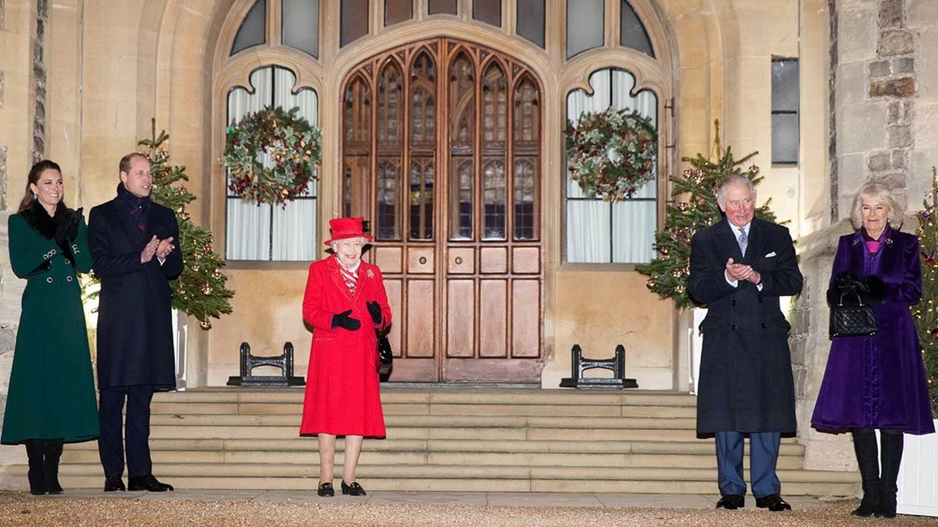 The Royal Family Reunites at Windsor Castle While Staying 6 Feet Apart(00)