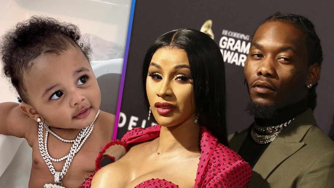 Cardi B and Offset shares name and first photo of baby boy Wave