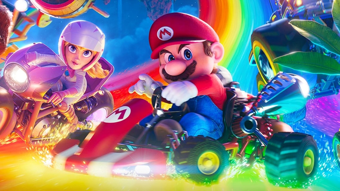 Super Mario Bros. Trailer: Princess Peach, Mario Kart and Donkey Kong