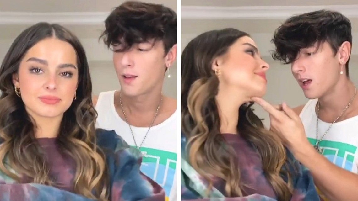 Addison Rae Reunites With Ex Bryce Hall In New Tiktok Video Watch