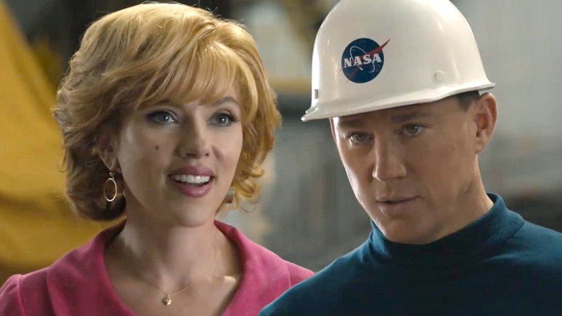 Scarlett Johansson and Channing Tatum Rebrand NASA in 'Fly Me to The Moon' Trailer | cbs8.com