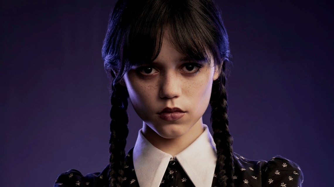 Netflix reveals first look at Jenna Ortega as Wednesday Addams