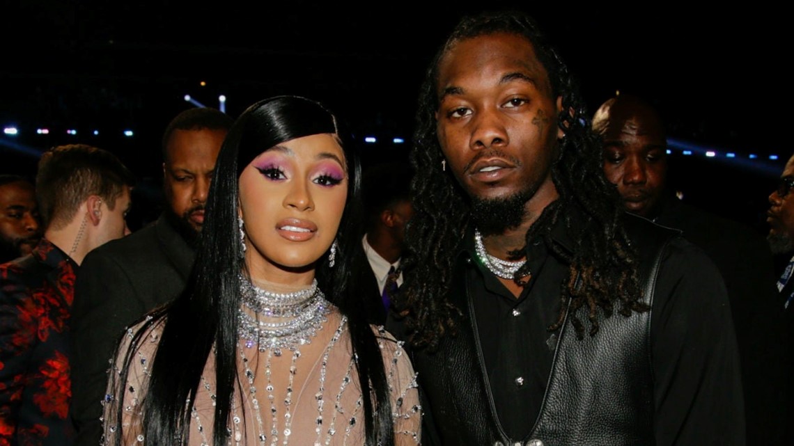 Offset is doting dad in sweet snaps with his, Cardi B's blended family