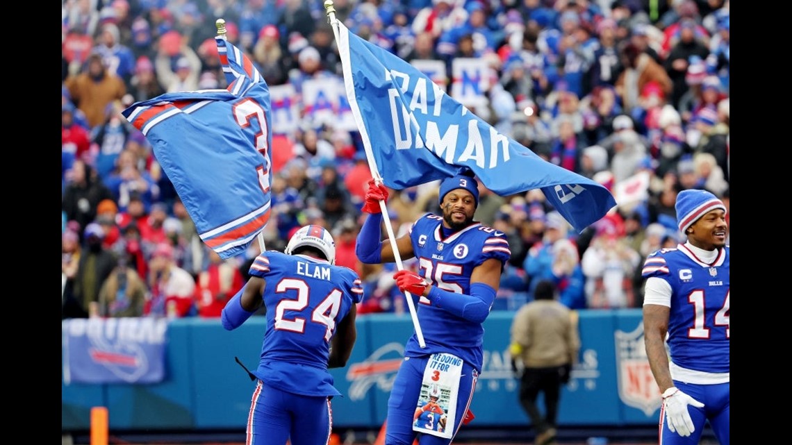 Buffalo Bills on X: We did it for 3! #ForDamar