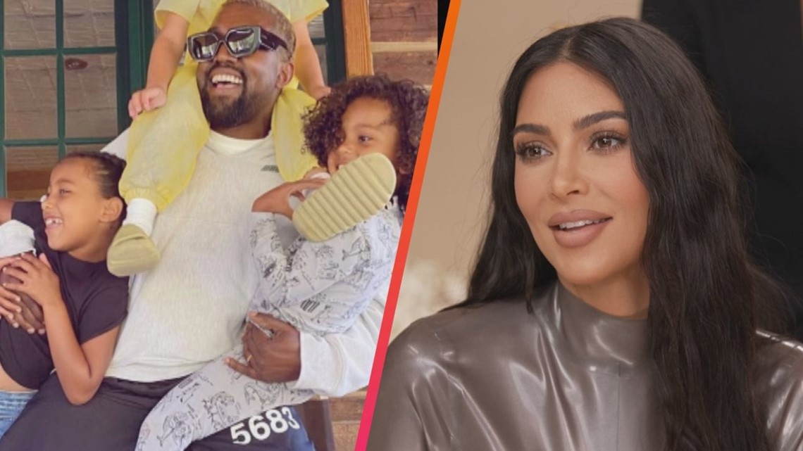 Kim Kardashian Reveals How She Explained to Her Kids That She Was ...