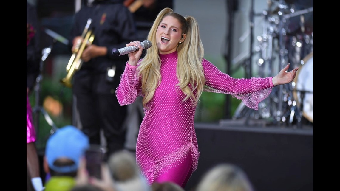 Meghan Trainor's Son Riley Supports Mom at 'Today' Performance: Watch