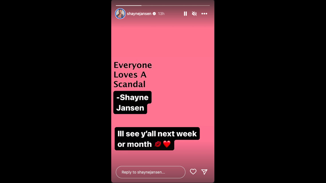 Love Is Blind' Alum Shayne Jansen Announces Social Media Break