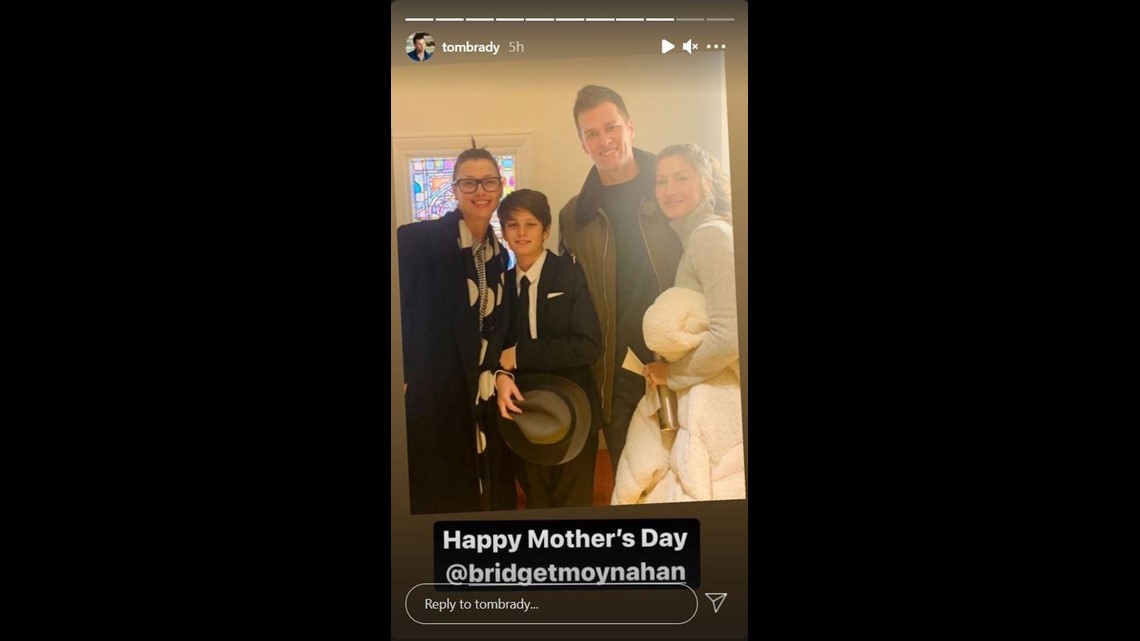 Tom Brady shares rare family photo with ex Bridget Moynahan and wife Gisele  Bundchen