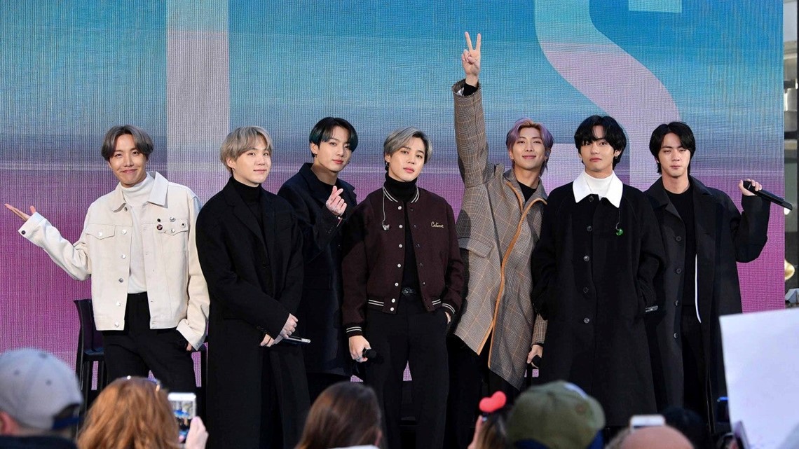 People on X: The BTS boys are looking like dynamite at the #AMAs