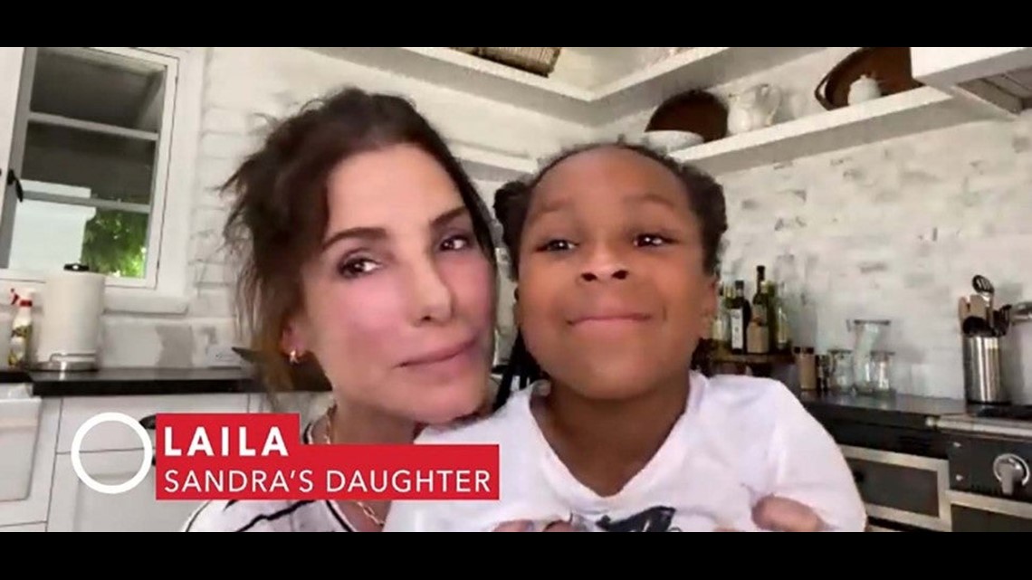 Sandra Bullock's Daughter Laila Thanks Nurse Who's Working in a COVID