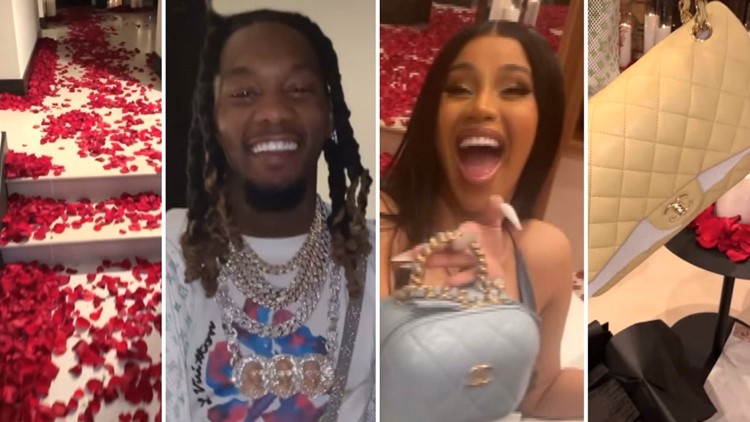 Cardi B And Offset Show How To Do Couple's Style In Chanel, British Vogue