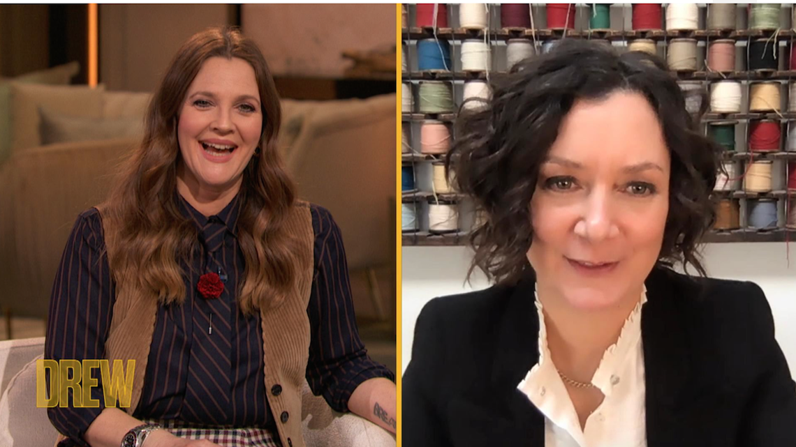 Sara Gilbert Reveals Her First Girl Kiss Was With Drew Barrymore | cbs8.com