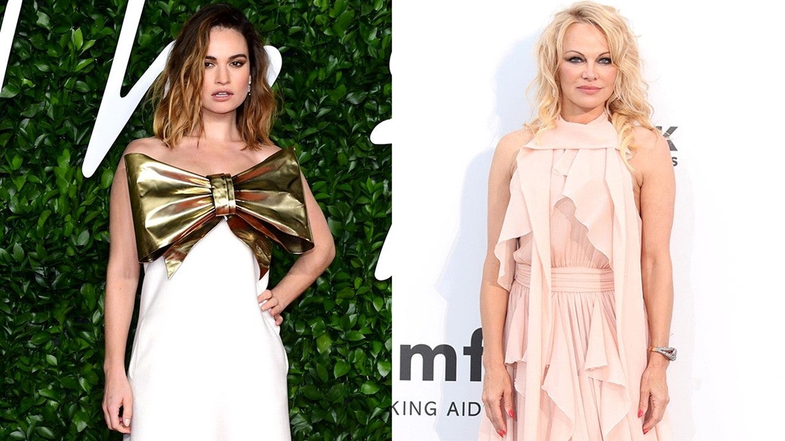 Lily James Channels Pamela Anderson's Iconic 'Baywatch' Look in