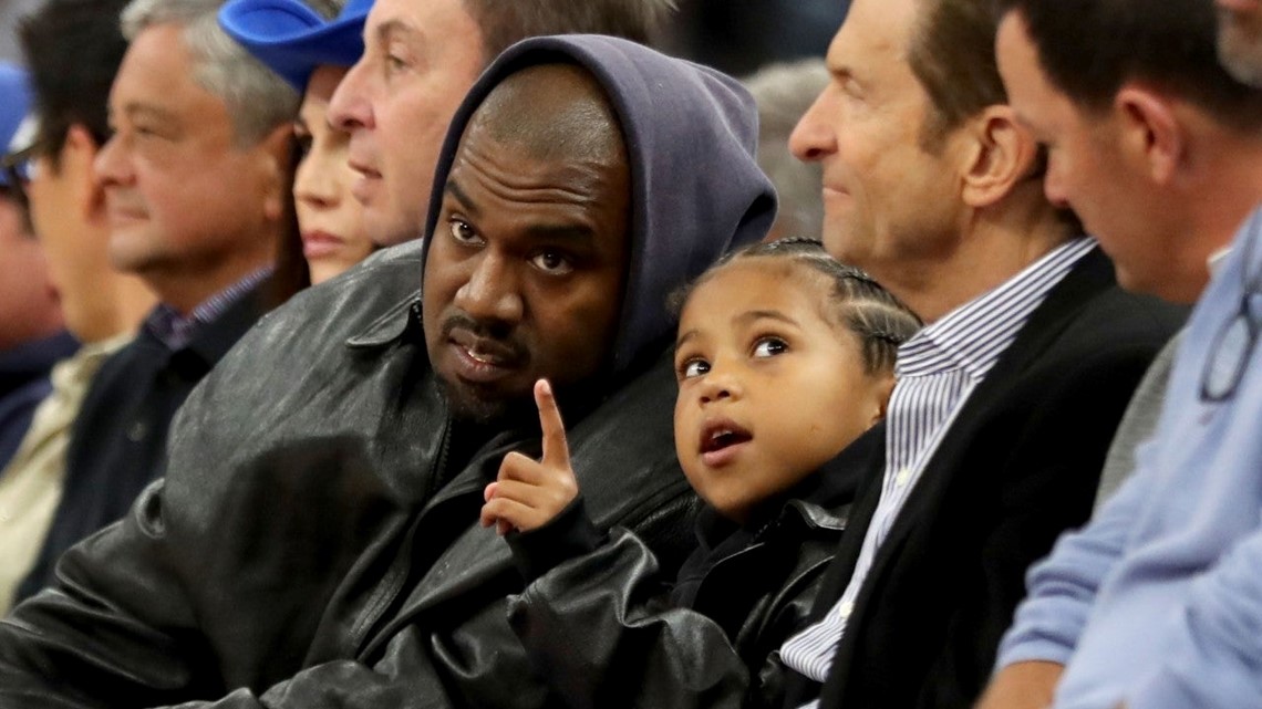 Kanye West Takes Son Saint to Basketball Game Amid Instagram Suspension cbs8