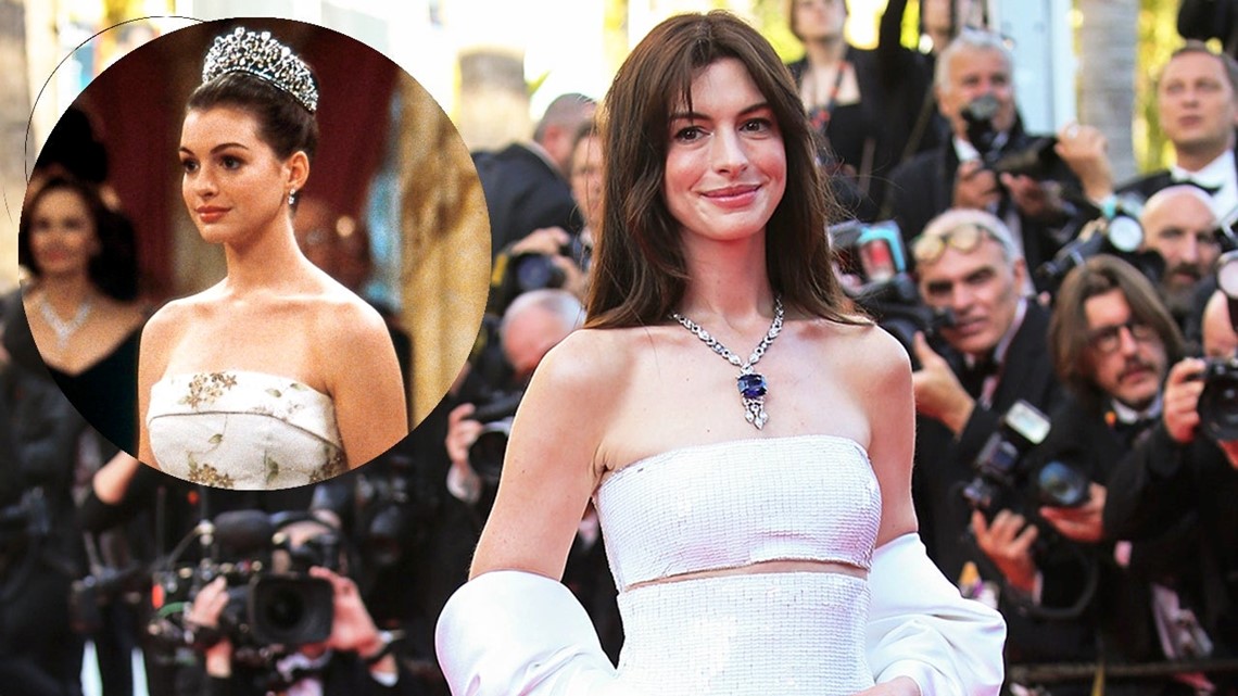 Gucci - During the Cannes Film Festival, Anne Hathaway was