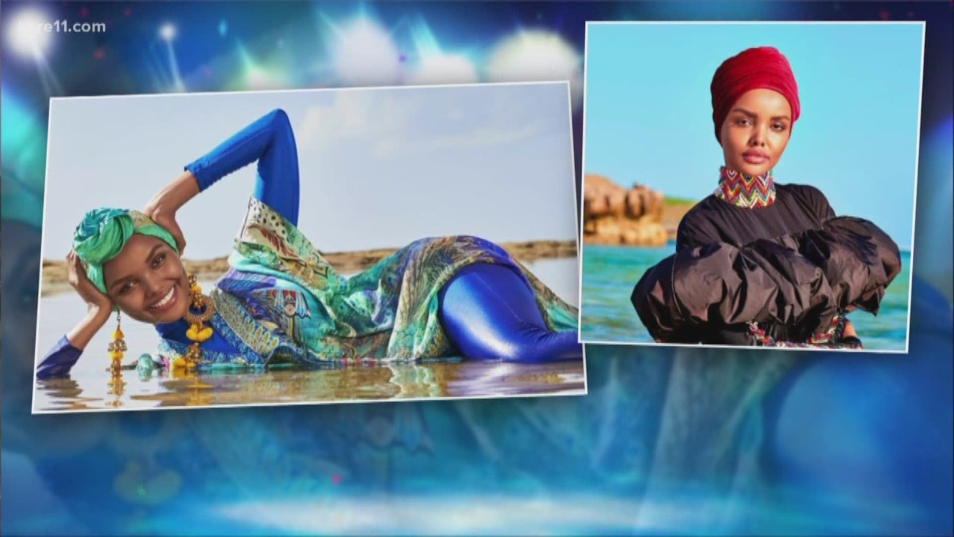 Halima Aden wears hijab, burkini in Sports Illustrated swimsuit first