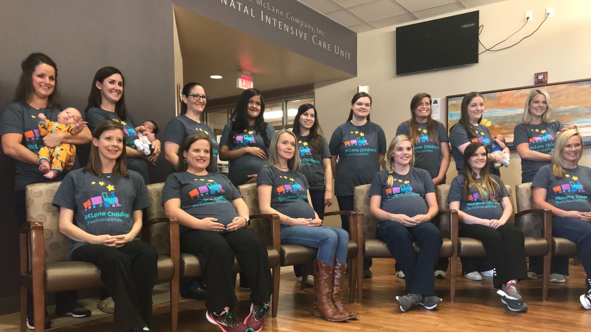 Baylor Scott & White in Temple has 19 pregnant nurses