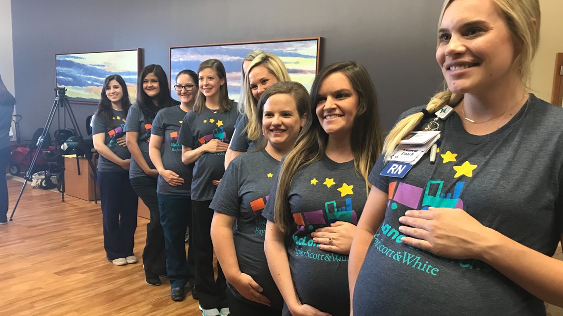 19 nurses pregnant at Baylor Scott and White NICU