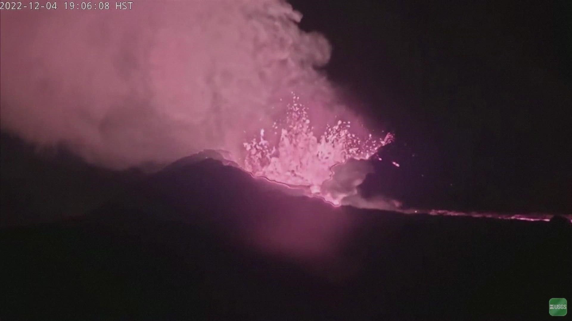 The last time this volcano in Hawaii erupted was in 1984!