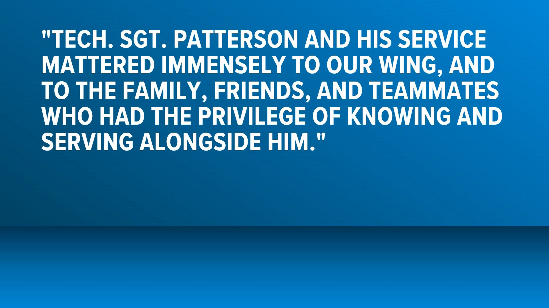 Air Force identifies service member who fell to his death rappelling at ...