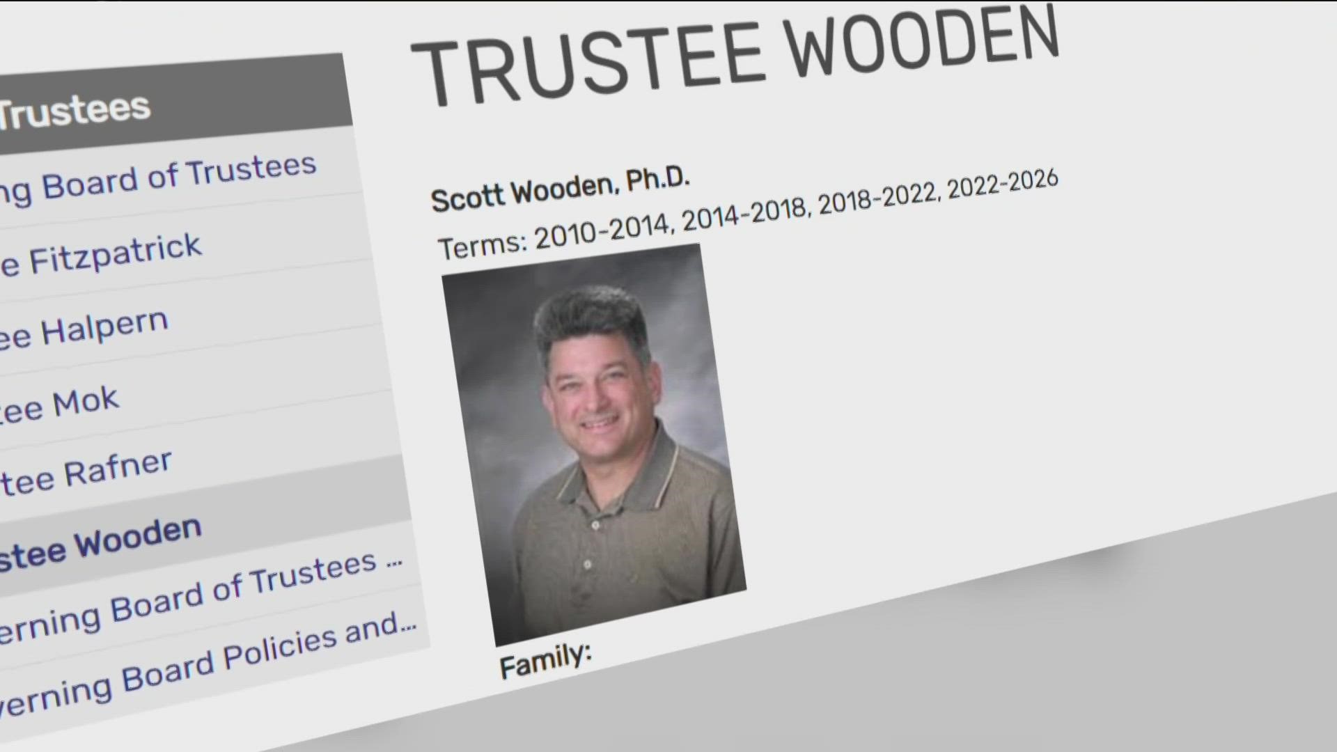 Scott Wooden resigned days after being arrested in Polk County, Florida.