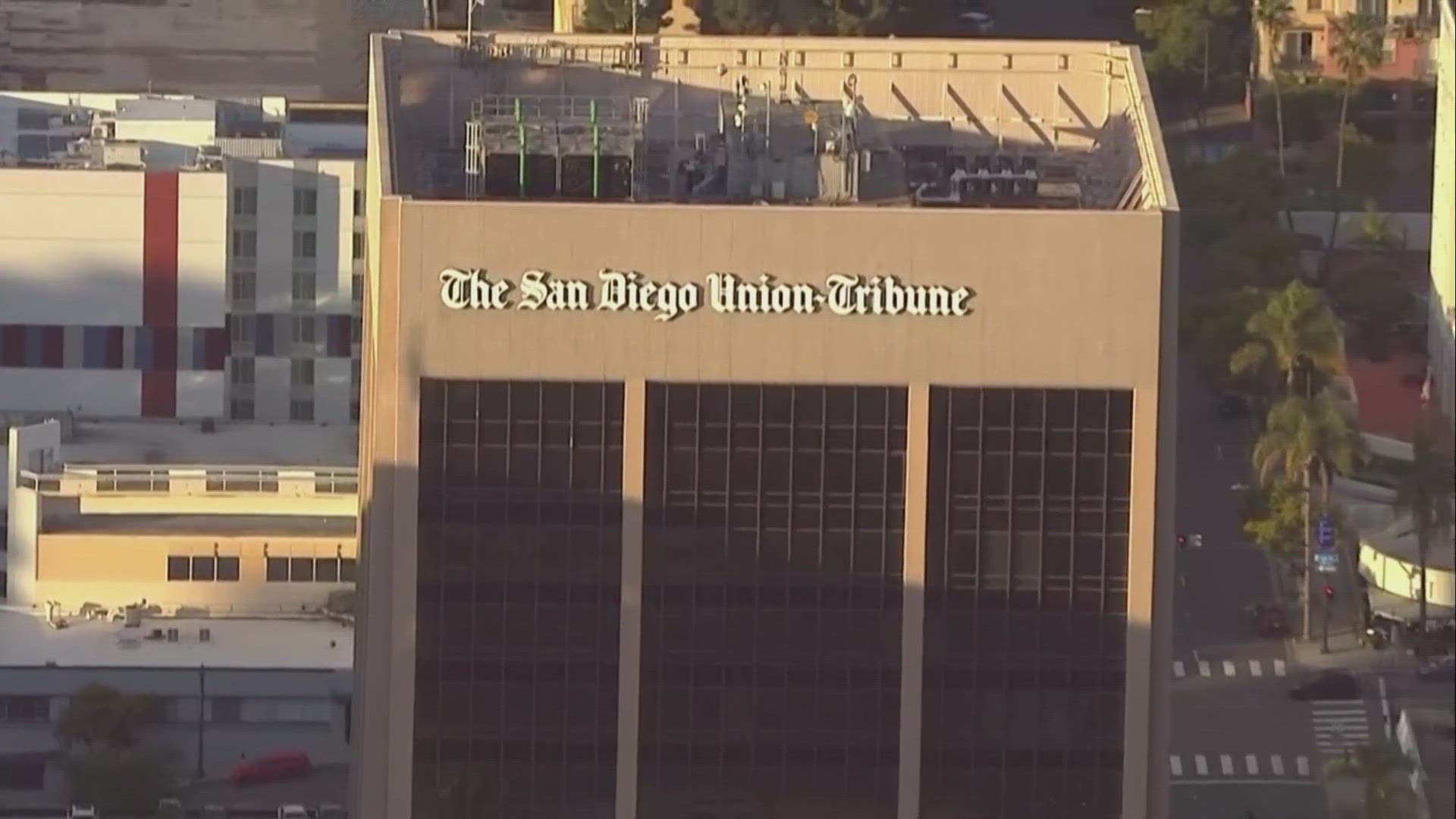 San Diego Union Tribune owes 560K in back rent to landlord