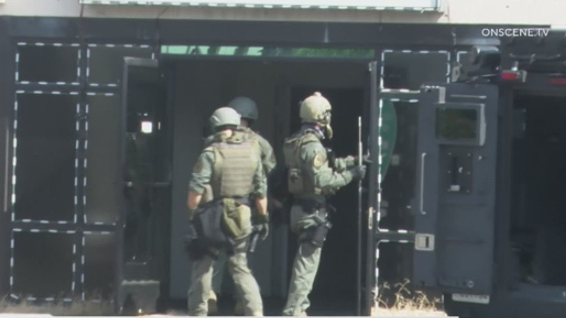 The Chula Vista SWAT team was called to the illegal marijuana dispensary after officers say those inside initially refused to come out.
