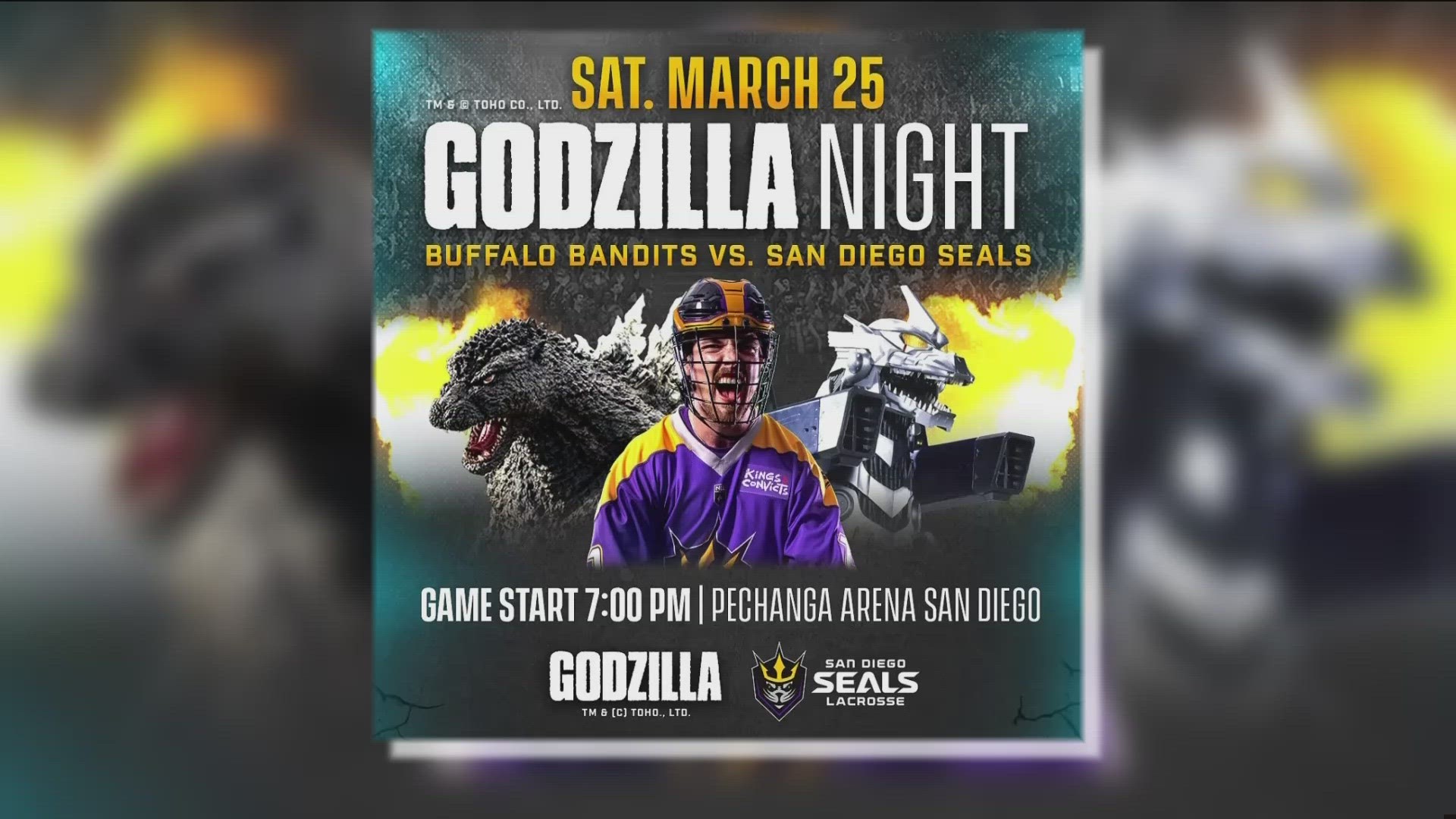 Dan Funk, Jake Govett and a few of the Sirens talked about Friday’s game in Texas as well as Saturday’s game that will be Godzilla Night at Pechanga Arena