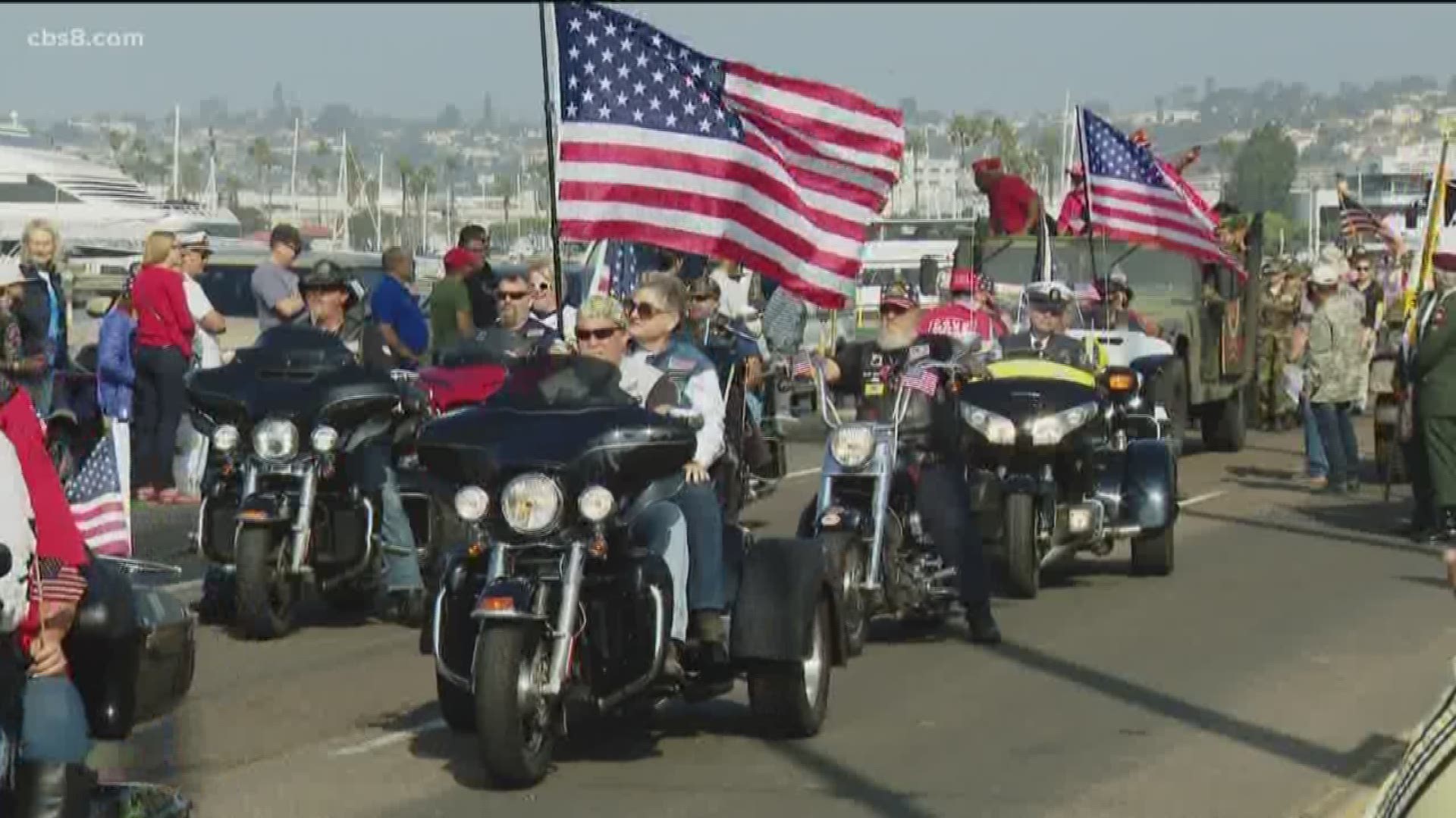 Veterans Week San Diego kicked off its 33rd annual San Diego Veterans Day Parade at the waterfront, paying special tribute this year to veterans of the Vietnam War.