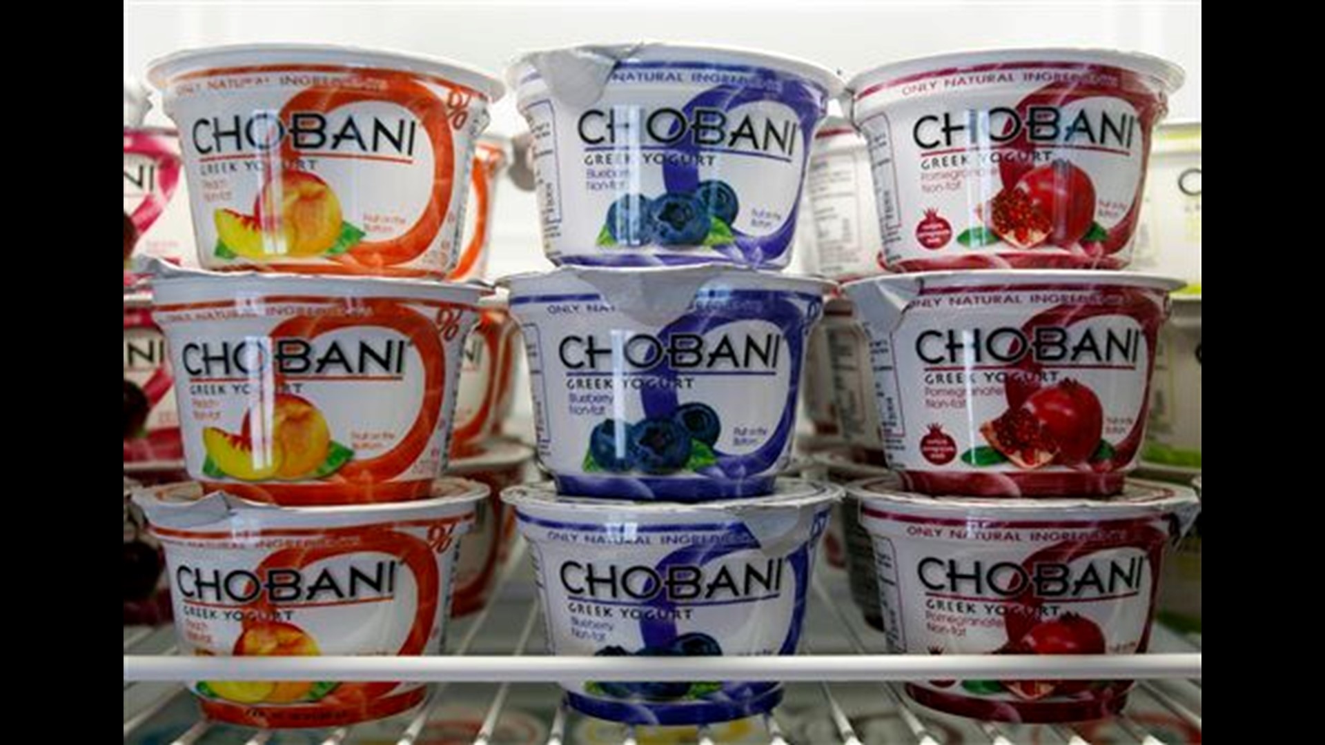 Chobani recalls some Greek yogurt cups