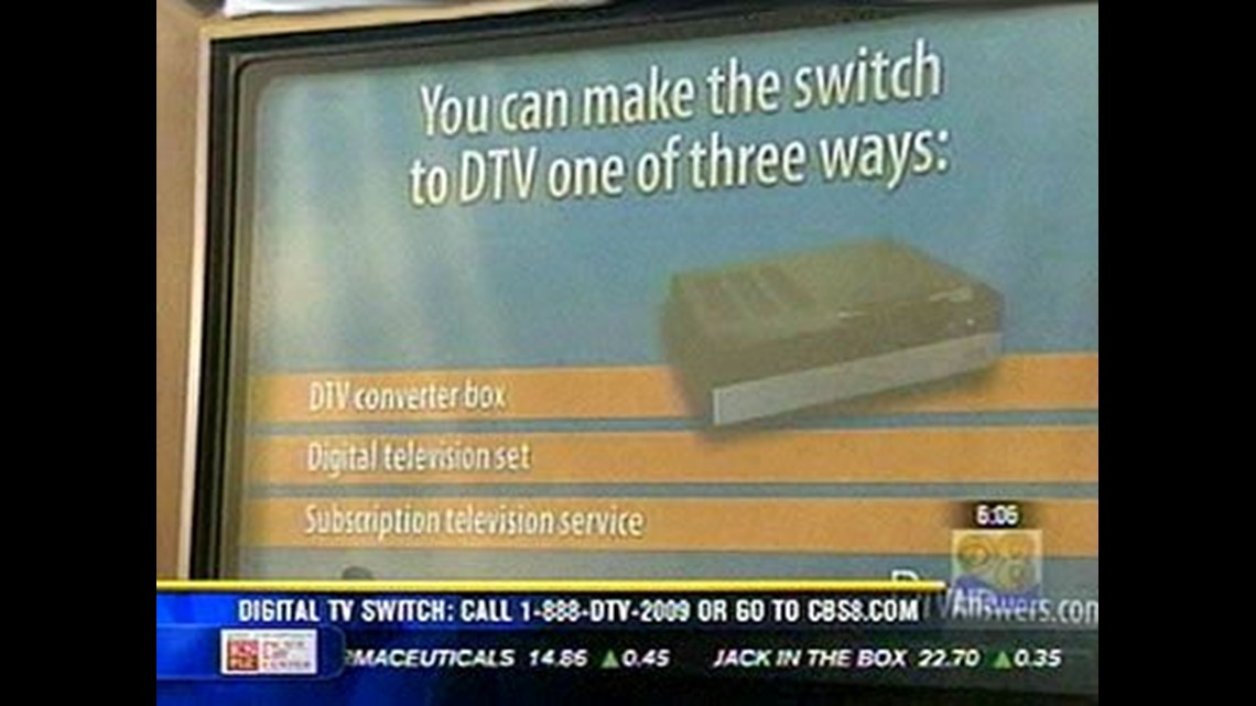 The Countdown Is On To The Digital TV Switch  cbs8.com