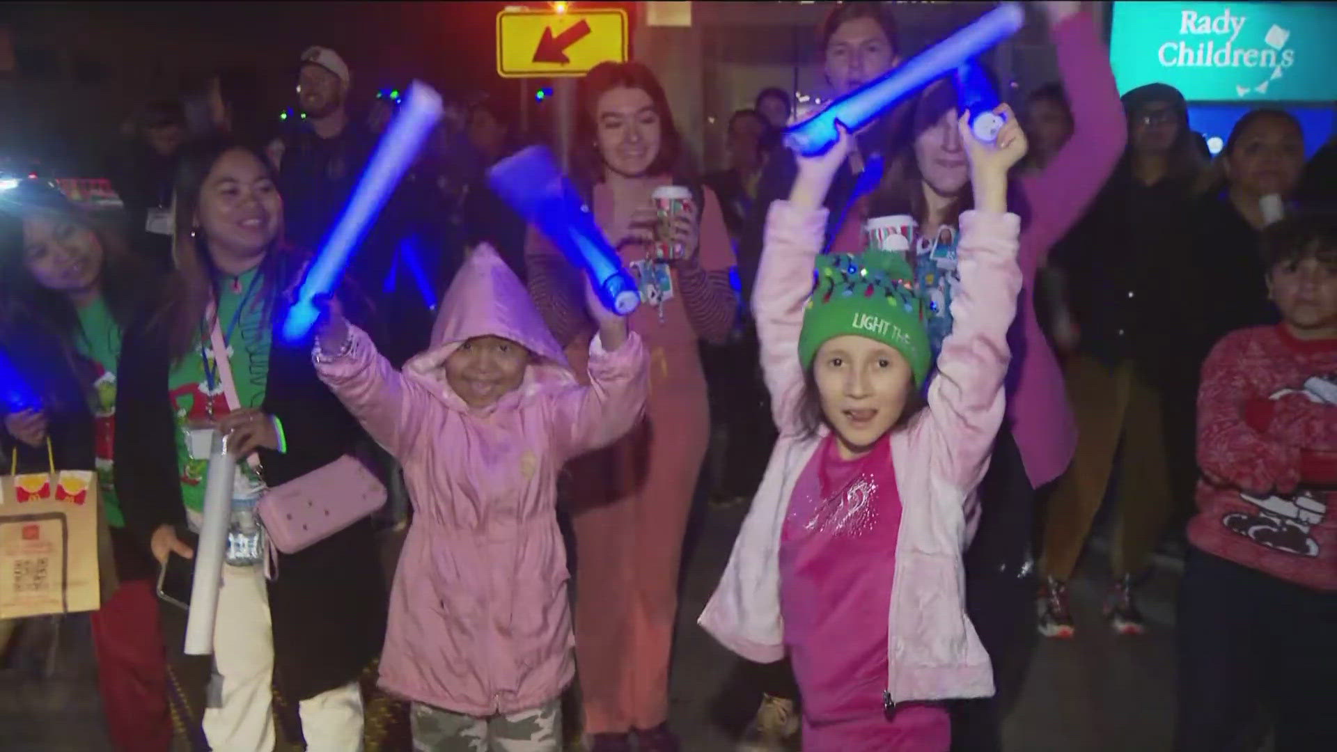 Rady Children's Hospital is hosting its annual 'Light the Way' parade. It's a tradition geared toward bringing a parade to kids who might need some holiday cheer.