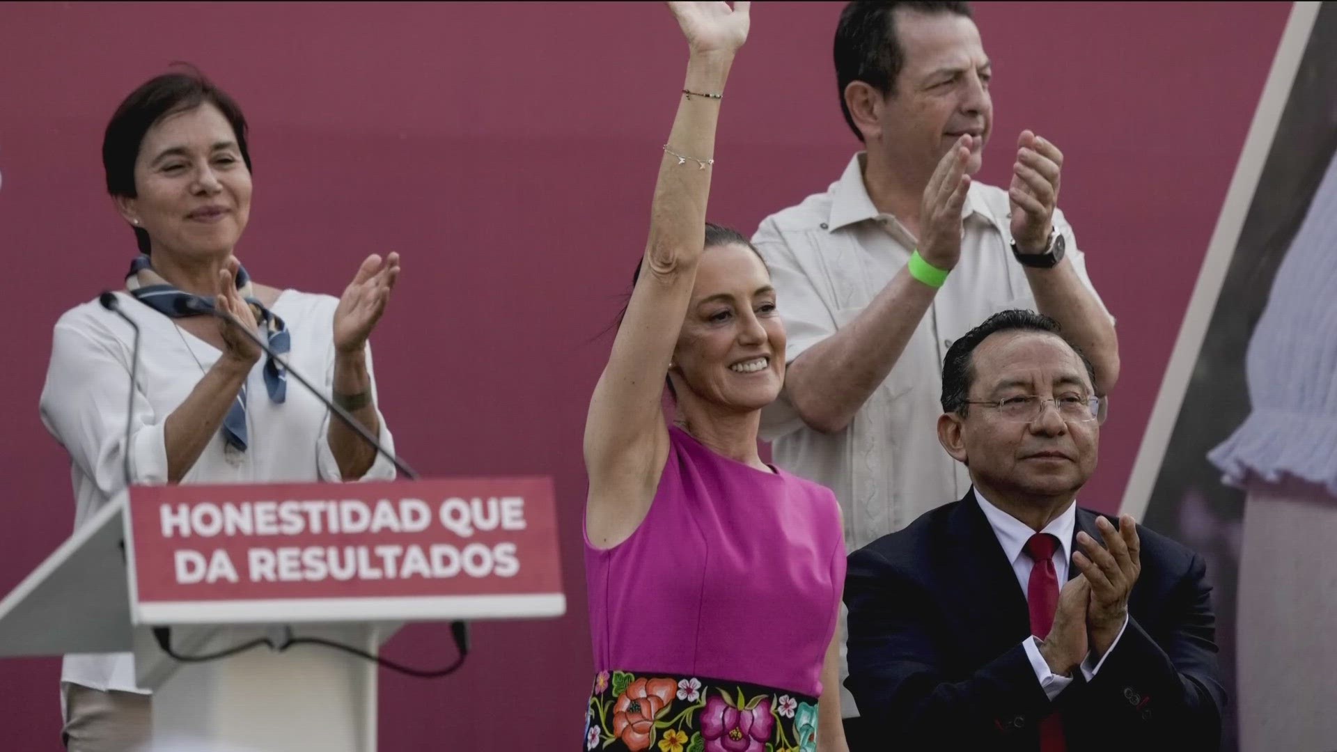 On Wednesday night, President Andrés Manuel López Obrador’s Morena party announced that Sheinbaum had defeated five internal party rivals – all men.