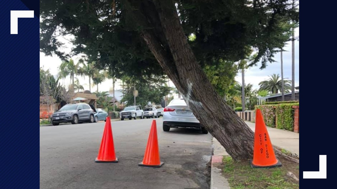 Gas Prices San Diego >> After months of complaints city workers remove leaning ... Gas Prices San Diego >> After months of complaints city workers remove leaning ...