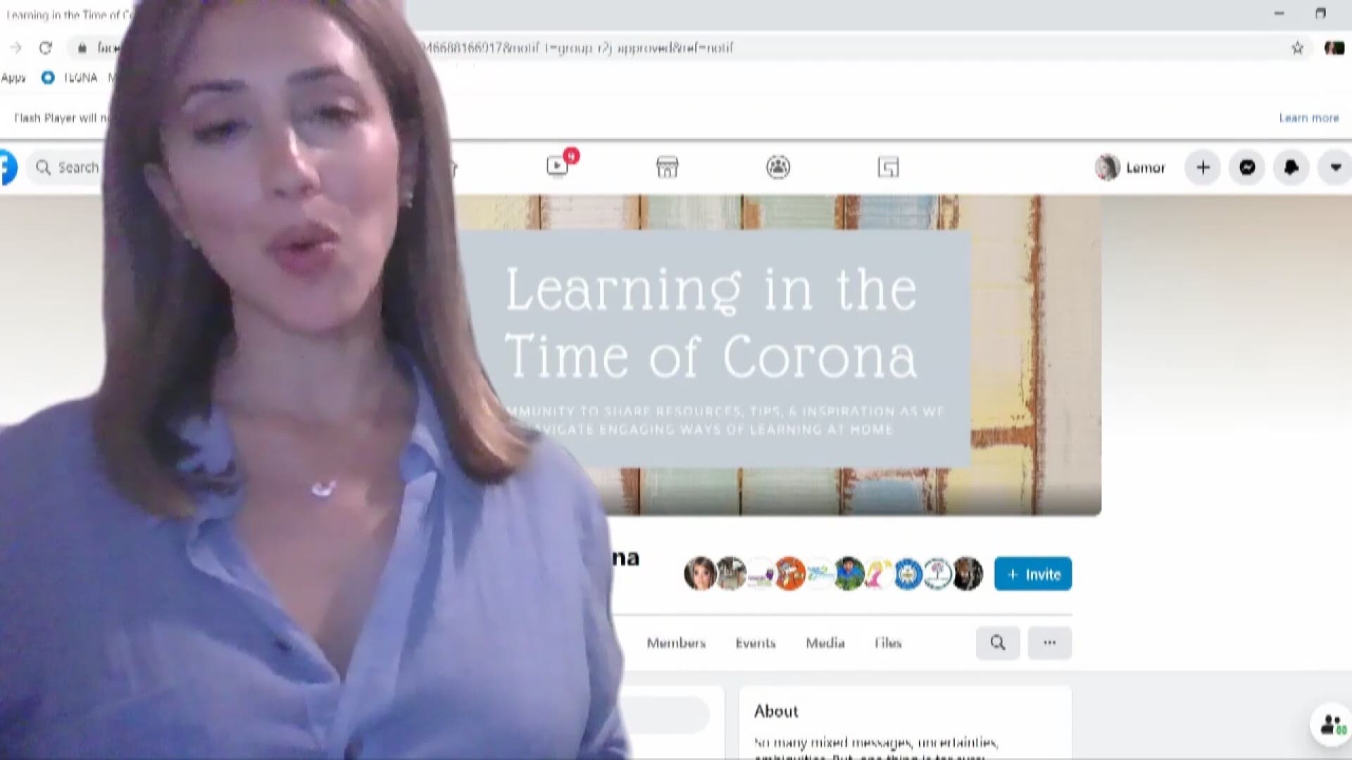 Between Zoom and social networks, there's a lot to learn in the time of corona.