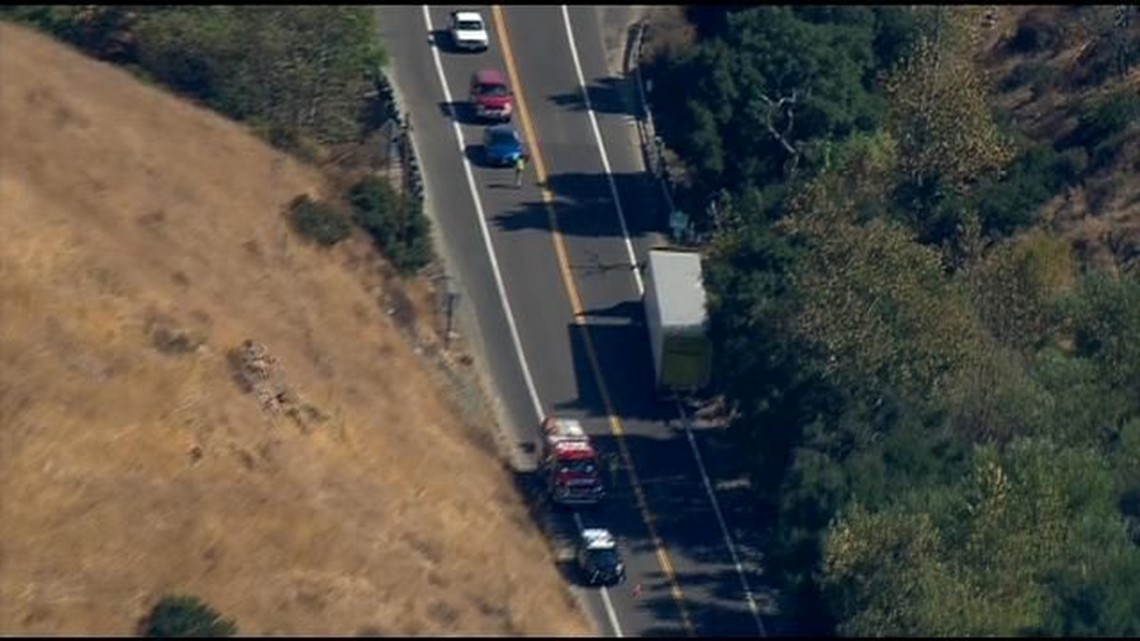 Motorcyclist killed in collision with semi-truck on SR-94 | cbs8.com